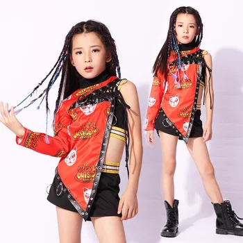 2019 New Children's Jazz Dance Costume Modern Dance Clothing Printing Hip Hop Korean Girls Street Dance Flower Color Performance
2019 New Children's Jazz Dance Costume Modern Dance Clothing Printing Hip Hop Korean Girls Street Dance Flower Color Performance