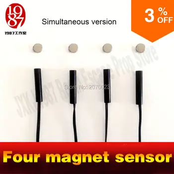 Tangram game props tools four magnet Same time version to release lock real life Room Escape puzzles open the magnetic lock
Tangram game props tools four magnet Same time version to release lock real life Room Escape puzzles open the magnetic lock