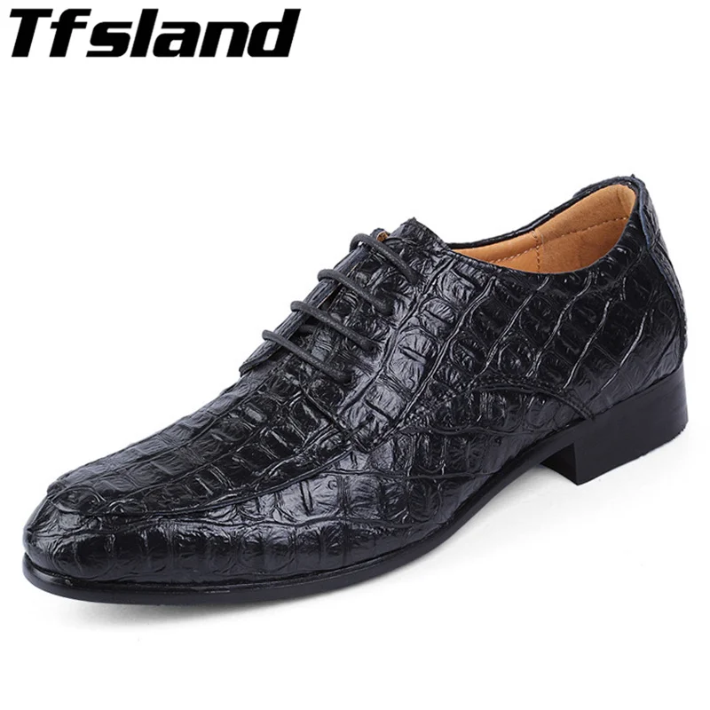 Tfsland Men Genuine Leather Oxford Shoes For Men Crocodile Shoes Men's Dress Shoes Wedding Walking Shoes Sneakers Plus Size 50
Tfsland Men Genuine Leather Oxford Shoes For Men Crocodile Shoes Men's Dress Shoes Wedding Walking Shoes Sneakers Plus Size 50
