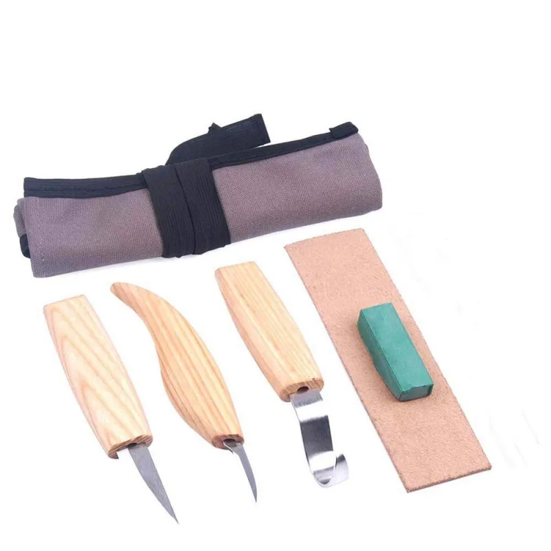 2/3/5pcs Stainless Steel Woodcarving Cutter High Strength Hooked Whittling Cutter Tool Sets Used for Cutting Wooden Spoons
2/3/5pcs Stainless Steel Woodcarving Cutter High Strength Hooked Whittling Cutter Tool Sets Used for Cutting Wooden Spoons