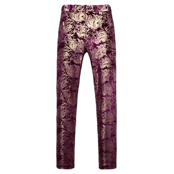 Gold and red mens dress pants Red gold Men trousers Asia size S - 5XL men pant 2019
Gold and red mens dress pants Red gold Men trousers Asia size S - 5XL men pant 2019