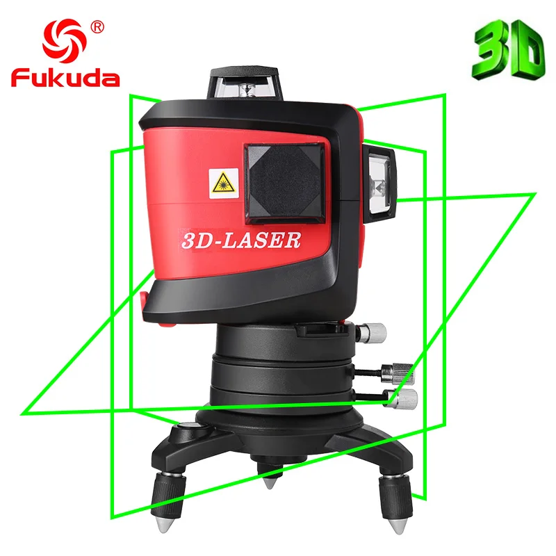 Fukuda 12 lines MW-93T lithium battery green laser level 360 Vertical And Horizontal Self-leveling Cross Line 3D Laser Level CE
Fukuda 12 lines MW-93T lithium battery green laser level 360 Vertical And Horizontal Self-leveling Cross Line 3D Laser Level CE
