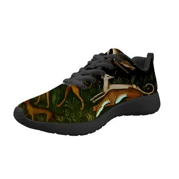 Black bottom Fashion shoes greyhound print Women Casual Flat Shoes Sneakers Fashion Breathable Walking Mesh Light running shoes
Black bottom Fashion shoes greyhound print Women Casual Flat Shoes Sneakers Fashion Breathable Walking Mesh Light running shoes