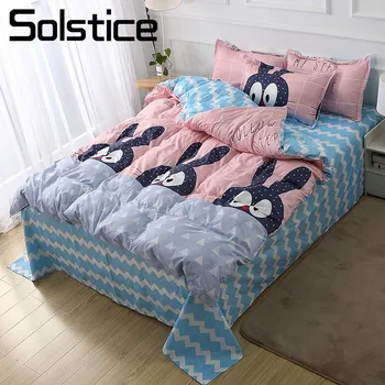 Solstice Home Textile Bunny Stripe Duvet Cover Pillow Case Bed Sheet Girls Kid Child Teen Bedding Linen Set Twin Full Queen King
Solstice Home Textile Bunny Stripe Duvet Cover Pillow Case Bed Sheet Girls Kid Child Teen Bedding Linen Set Twin Full Queen King