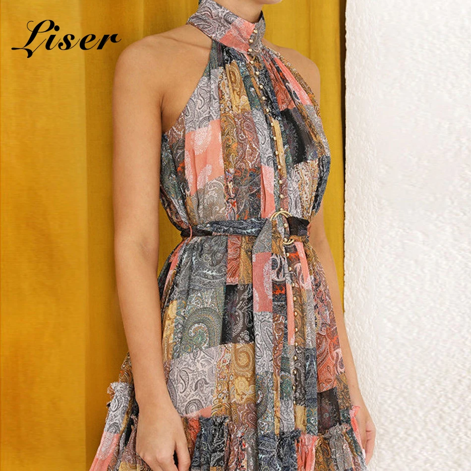 Liser 2019 New Summer Women Dress Halter Neck Sashes Dress Sexy Bodycon Elegant Celebrity Party Multi Dresses Vestidos Wholesale
Liser 2019 New Summer Women Dress Halter Neck Sashes Dress Sexy Bodycon Elegant Celebrity Party Multi Dresses Vestidos Wholesale
