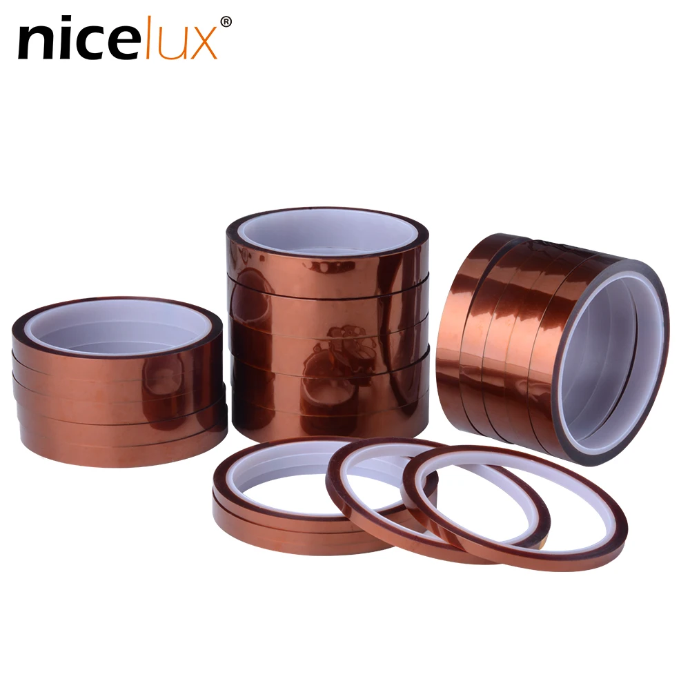 Polyimide Film Insulating Tape for Electronics Heat Resistant Adhesive BGA High Temperature Thermal Cinta Aislante 33M x 30-5mm
Polyimide Film Insulating Tape for Electronics Heat Resistant Adhesive BGA High Temperature Thermal Cinta Aislante 33M x 30-5mm