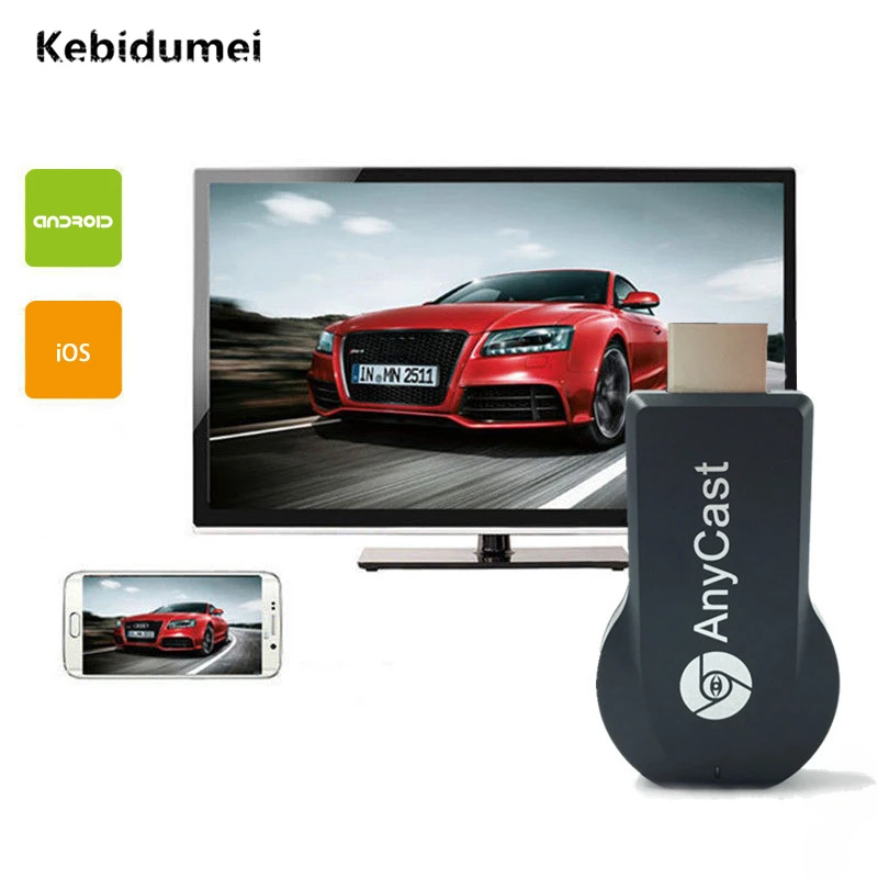 Kebidumei M2 TV Stick Full HD 1080P Wifi Display Receiver Dongle for Home HDTV Miracast Screen for DLNA for Airplay Android
Kebidumei M2 TV Stick Full HD 1080P Wifi Display Receiver Dongle for Home HDTV Miracast Screen for DLNA for Airplay Android
