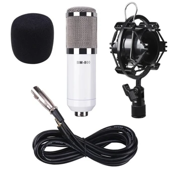 Microphone with shock mount BM 800 Mikrofon capacitance recording BM 800 for radio broadcast singing recording KTV Karaoke
Microphone with shock mount BM 800 Mikrofon capacitance recording BM 800 for radio broadcast singing recording KTV Karaoke
