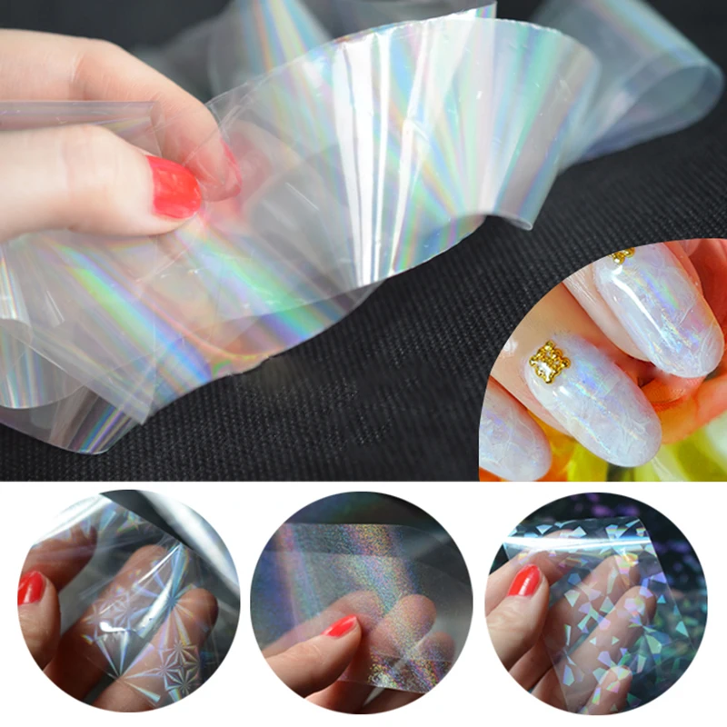 6pcs/bag 4*120cm New Transparent Nail Foils Starry Sky Glitter Nail Art Transfer Sticker Symphony Nail Paper Opp Packing
6pcs/bag 4*120cm New Transparent Nail Foils Starry Sky Glitter Nail Art Transfer Sticker Symphony Nail Paper Opp Packing