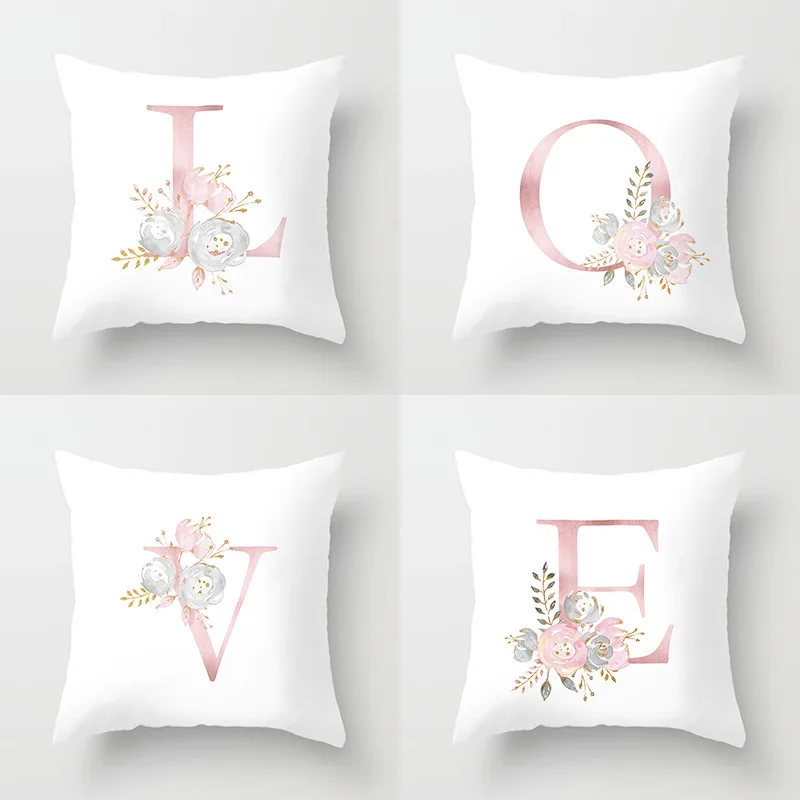 Flower Cotton Love Pillowcase Pink White Throw Pillow Case Cafe Home Shop Decor Cushion Cover Decorative 45cm 18inch
Flower Cotton Love Pillowcase Pink White Throw Pillow Case Cafe Home Shop Decor Cushion Cover Decorative 45cm 18inch