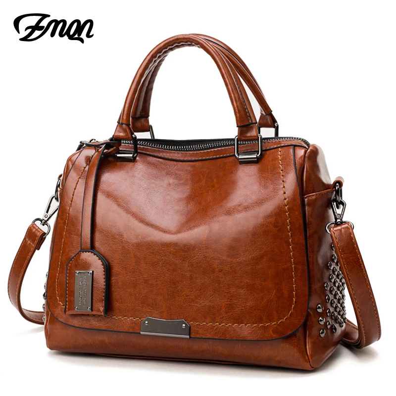 ZMQN Women Handbags For 2019 Shoulder Bags Female Cheap Leather Handbags Women Famous Brands Rivet Crossbody Bags Kabelka C639
ZMQN Women Handbags For 2019 Shoulder Bags Female Cheap Leather Handbags Women Famous Brands Rivet Crossbody Bags Kabelka C639