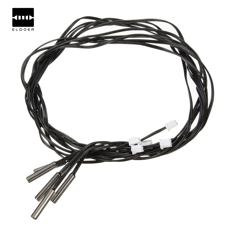 5pcs/lot High temperature NTC temperature sensor 10K 1% 3950 accuracy temperature sensing probe MF58
5pcs/lot High temperature NTC temperature sensor 10K 1% 3950 accuracy temperature sensing probe MF58