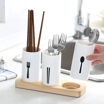 Oak Base Plastic Utensil Storage Box Kitchen Spoons Forks Chopsticks Dinnerware Tube Draining Stand Shelf
Oak Base Plastic Utensil Storage Box Kitchen Spoons Forks Chopsticks Dinnerware Tube Draining Stand Shelf