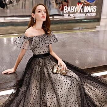 Off the Shoulder Sexy Women Dress Strapless Lace Up Tulle Party Dresses Evening Gowns Polka Dot Pleated Long Formal Vestidos
Off the Shoulder Sexy Women Dress Strapless Lace Up Tulle Party Dresses Evening Gowns Polka Dot Pleated Long Formal Vestidos