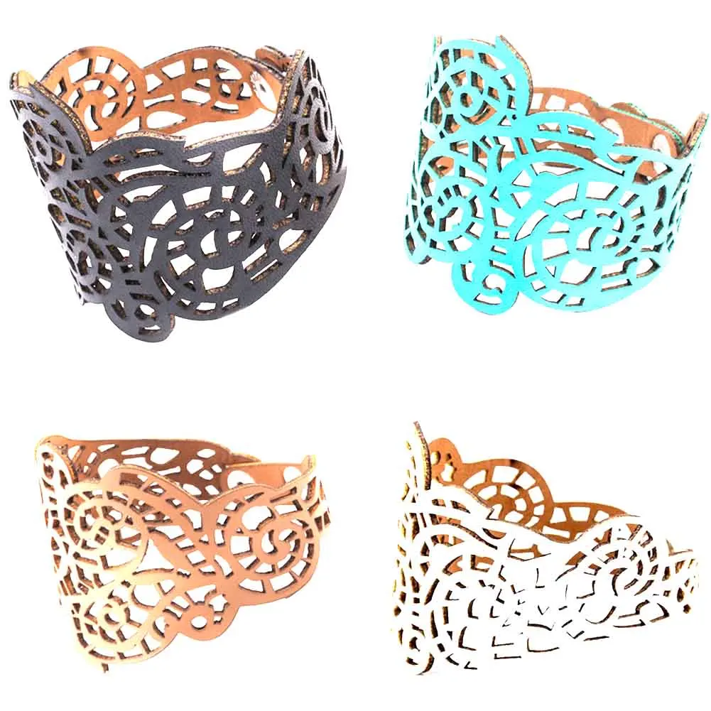 New Design Hollow Design Wholesale Jewelry Charm Faux Leather Bracelet Braided Rope Wristband Bracelets For Women
New Design Hollow Design Wholesale Jewelry Charm Faux Leather Bracelet Braided Rope Wristband Bracelets For Women