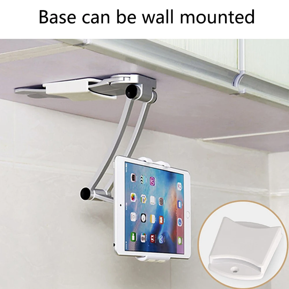 Wall Desk 2-in-1 Kitchen Tablet Stand Digital Tablet Mount Stand Fit For 4-10.5 Inch Metal Bracket Notebook Smartphones Holders
Wall Desk 2-in-1 Kitchen Tablet Stand Digital Tablet Mount Stand Fit For 4-10.5 Inch Metal Bracket Notebook Smartphones Holders