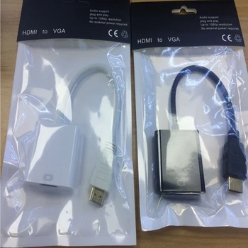 100pcs/lot HDMI To VGA Cable Adapter,HDMI To VGA Converter Male To Female With Built-in Chipset and up to 1080p
100pcs/lot HDMI To VGA Cable Adapter,HDMI To VGA Converter Male To Female With Built-in Chipset and up to 1080p