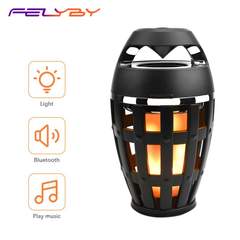 FELYBY Mini portable speaker outdoor waterproof with flame light effect wireless bluetooth speaker
FELYBY Mini portable speaker outdoor waterproof with flame light effect wireless bluetooth speaker