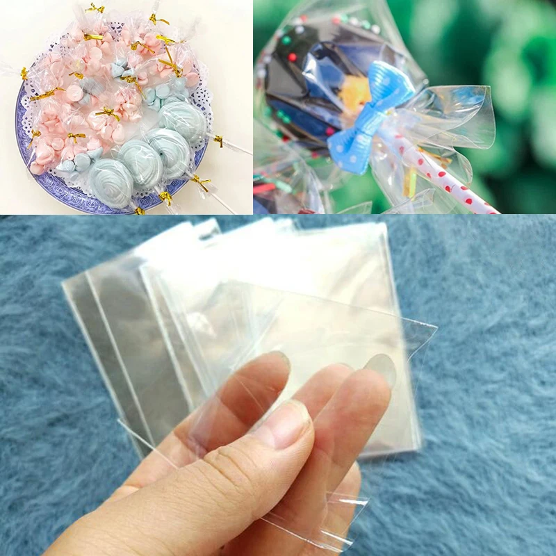 Transparent Plastic Bags Lollipop Cookie Bags Candy Bar Wedding Party Favors Candy Wrapper Baby Shower Packing Bags Gift Bags
Transparent Plastic Bags Lollipop Cookie Bags Candy Bar Wedding Party Favors Candy Wrapper Baby Shower Packing Bags Gift Bags