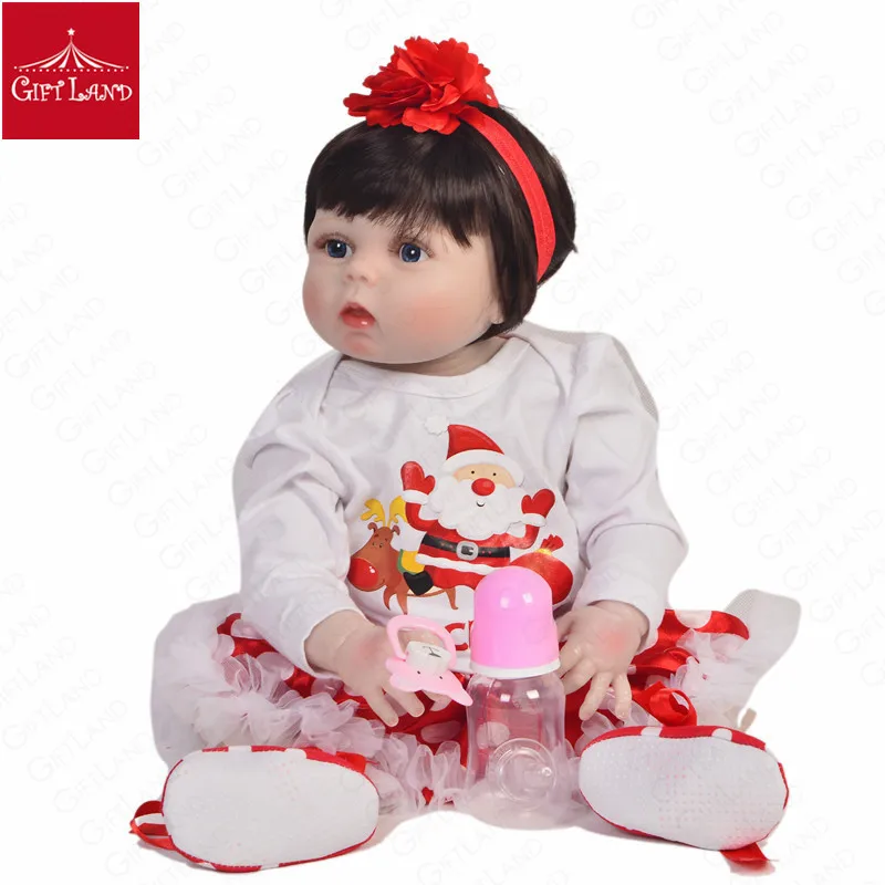 Reborn Baby Doll Bebe Reborn Full Silicone Lifelike Doll Newborn Princess Baby Prince Bathe Accompanying Toy Fashion Cute Gifts
Reborn Baby Doll Bebe Reborn Full Silicone Lifelike Doll Newborn Princess Baby Prince Bathe Accompanying Toy Fashion Cute Gifts