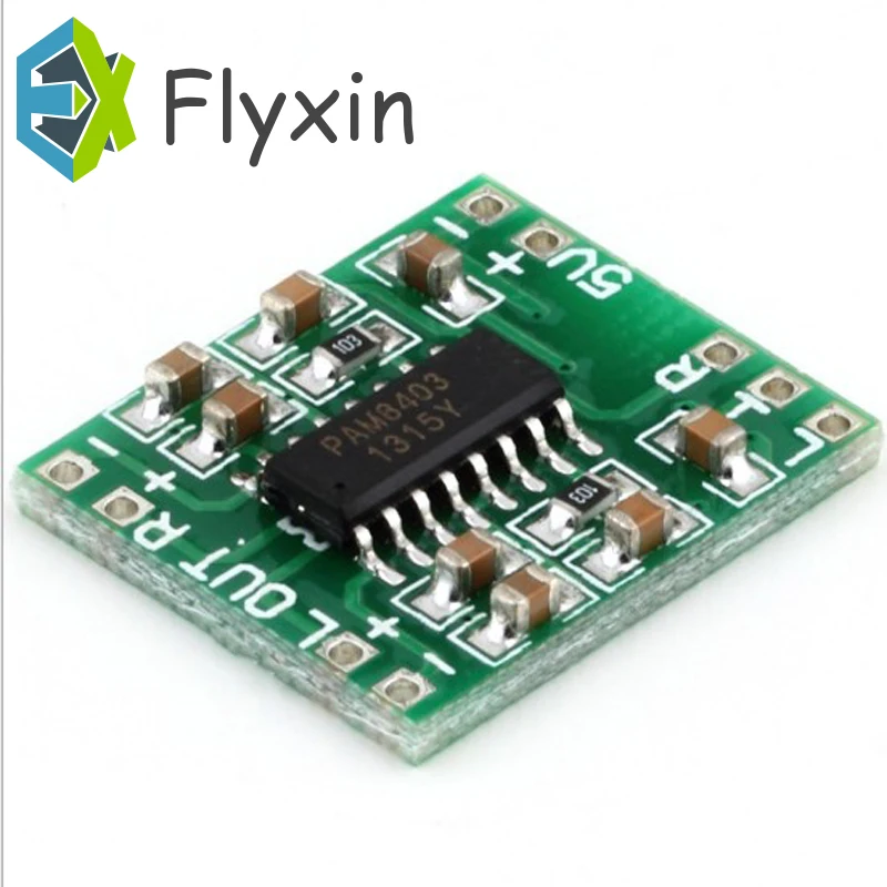 1PCS PAM8403 Audio 2x3W Mini Digital Power Amplifier Board for Class D Stereo Audio Amplifier Module 5V Power digital amplifier
1PCS PAM8403 Audio 2x3W Mini Digital Power Amplifier Board for Class D Stereo Audio Amplifier Module 5V Power digital amplifier