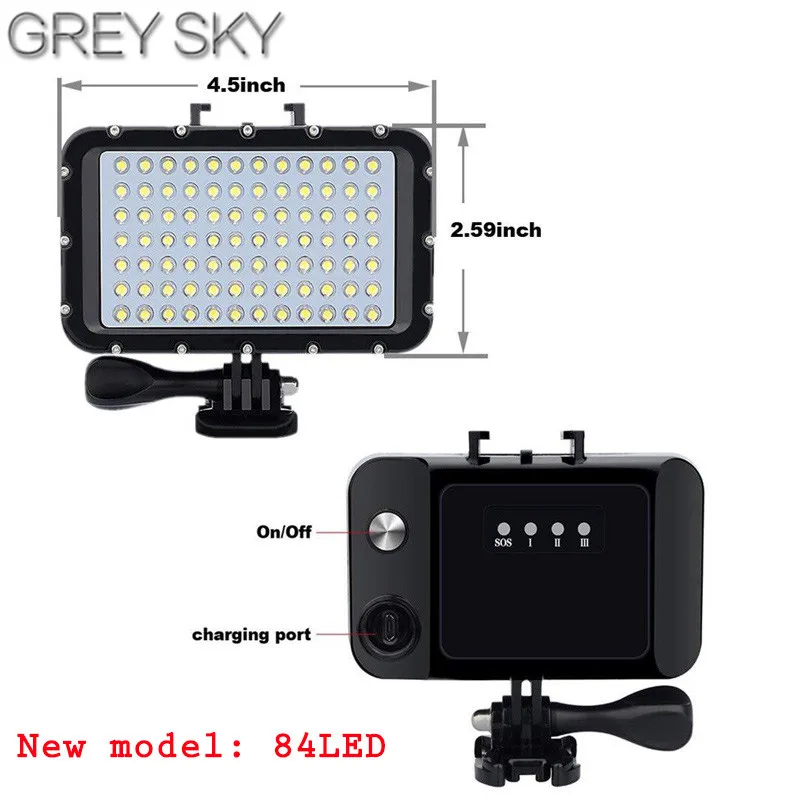 Diving Light Led Dimmable Night Light Video Light Diving Underwater Light For GoPro Hero
Diving Light Led Dimmable Night Light Video Light Diving Underwater Light For GoPro Hero