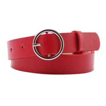 New Round Metal Circle Belt Female PU Leather Waist Belts for Women Jeans Pants Wholesale
New Round Metal Circle Belt Female PU Leather Waist Belts for Women Jeans Pants Wholesale