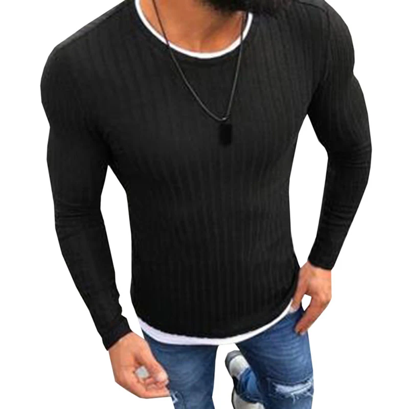 2019 Autumn Men Clothing Casual Fit Slim Basic Knitted Sweater Pure Color Pullover Sexy Skinny Thin Sweaters Plus Size 4XL 5XL
2019 Autumn Men Clothing Casual Fit Slim Basic Knitted Sweater Pure Color Pullover Sexy Skinny Thin Sweaters Plus Size 4XL 5XL