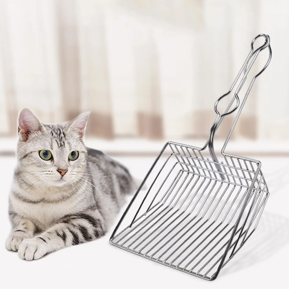Useful Sifter Litter Shovel Scoop Hollow Pet Practical Toilet Cleaning Tool For Cat Plated Metal Portable Durable Large Size
Useful Sifter Litter Shovel Scoop Hollow Pet Practical Toilet Cleaning Tool For Cat Plated Metal Portable Durable Large Size