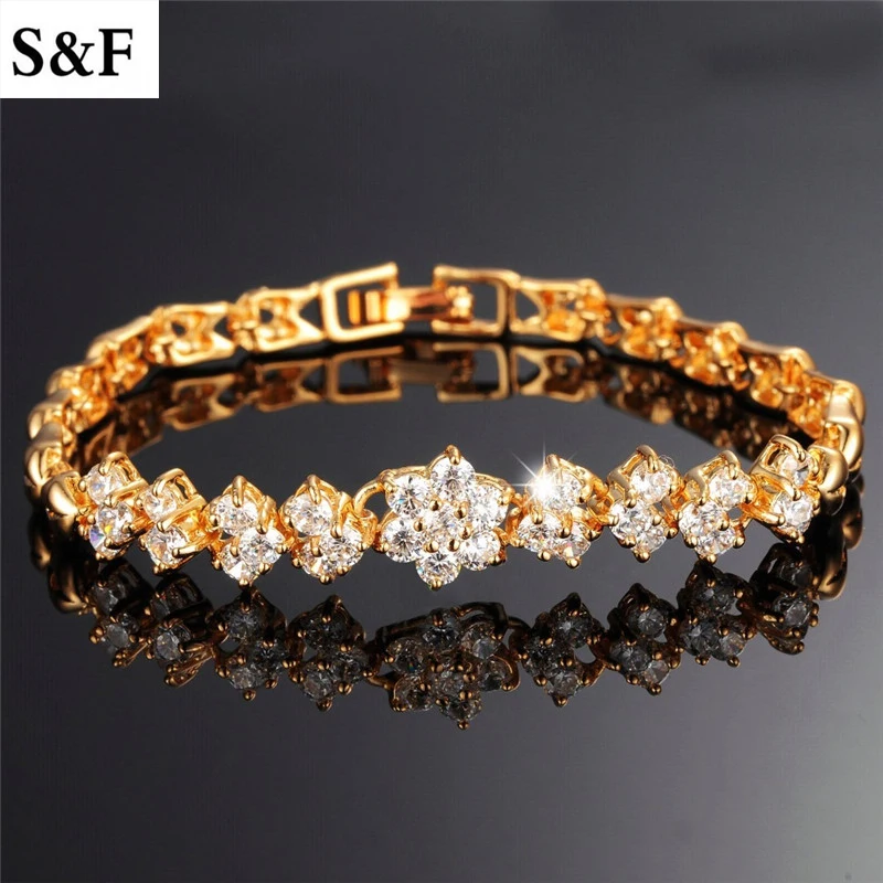 Luxury White Stones AAA Zirconia Wrap Bracelets New Fashion Gold Color Bangle For Women Wedding Jewelry Wholesale Accessories
Luxury White Stones AAA Zirconia Wrap Bracelets New Fashion Gold Color Bangle For Women Wedding Jewelry Wholesale Accessories