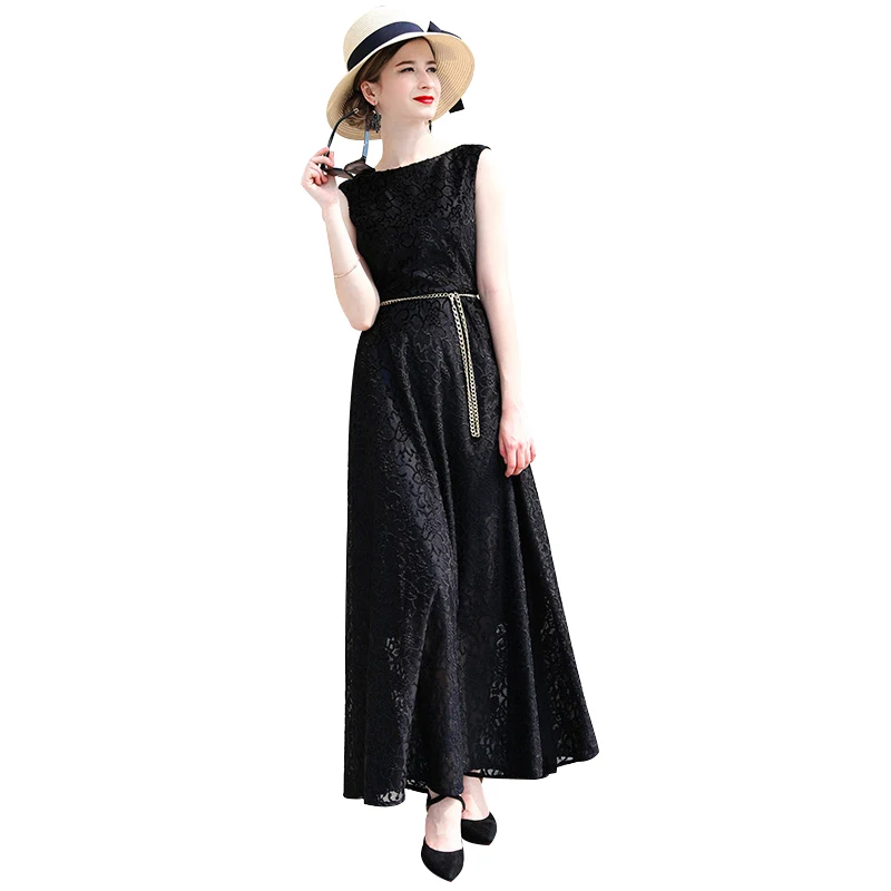 S-4xl Lace Summer Runway Party Dress O Neck Maxi Women's Retro Sleeveless Designer Long Dress 6841
S-4xl Lace Summer Runway Party Dress O Neck Maxi Women's Retro Sleeveless Designer Long Dress 6841