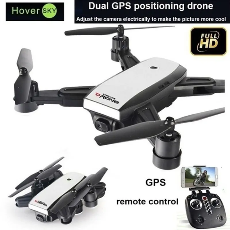 Intelligent Folding RC Drone GPS Position Wifi FPV 1080P Wide Angle Camera One Key Return 3D Flips Quadcopter with Storage Bag
Intelligent Folding RC Drone GPS Position Wifi FPV 1080P Wide Angle Camera One Key Return 3D Flips Quadcopter with Storage Bag