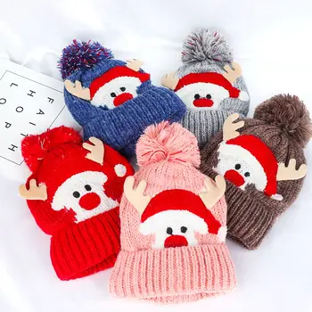 Winter Baby Warm Hat Comfortable Knitted Hat Christmas Style Cap Wool Crochet Hats Kids Gift High Quality
Winter Baby Warm Hat Comfortable Knitted Hat Christmas Style Cap Wool Crochet Hats Kids Gift High Quality