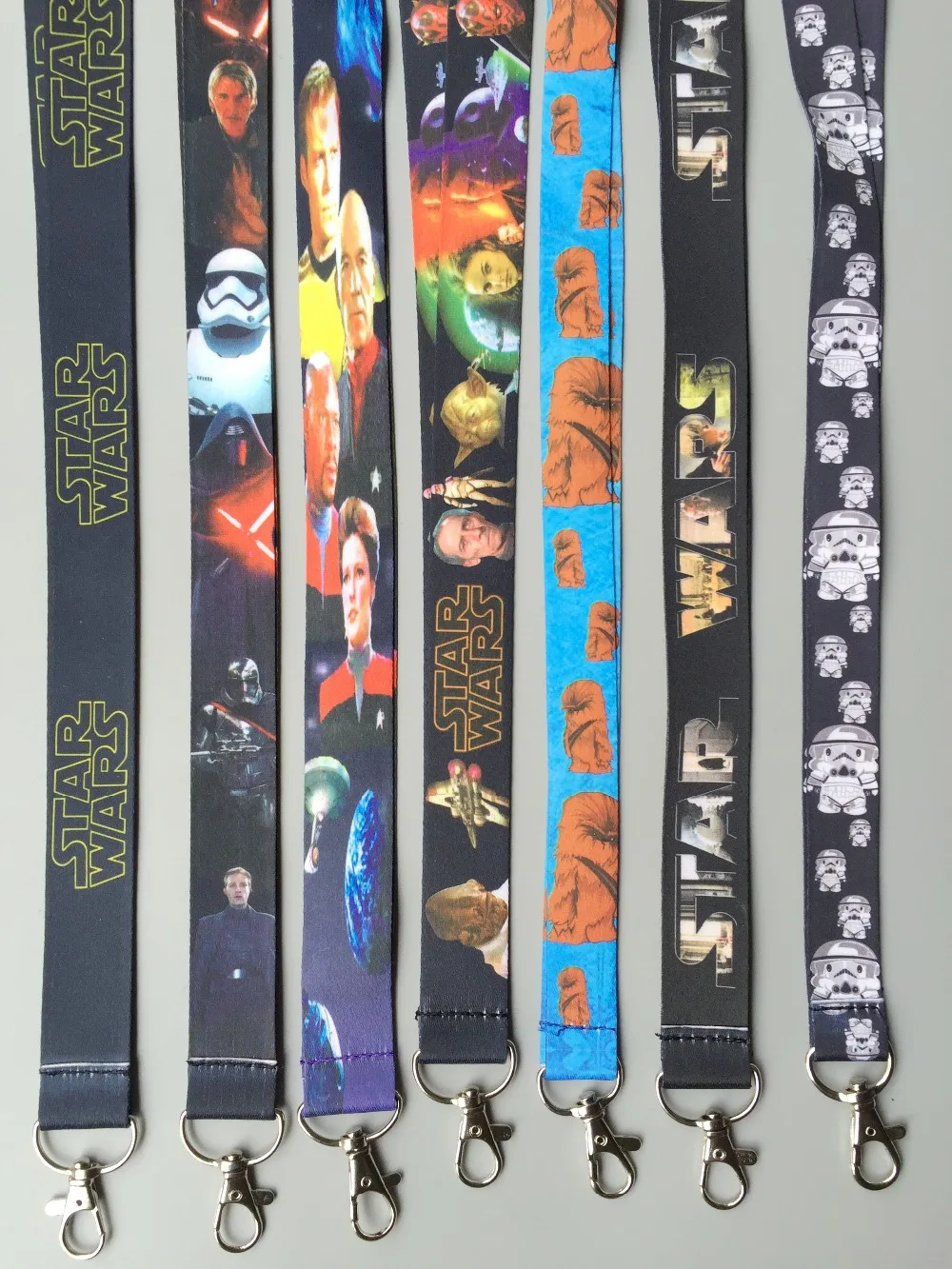 1pcs cartoon Star Wars Key Lanyard Badge ID Cards Holders Neck Straps with Keyring Gifts Party Favors
1pcs cartoon Star Wars Key Lanyard Badge ID Cards Holders Neck Straps with Keyring Gifts Party Favors