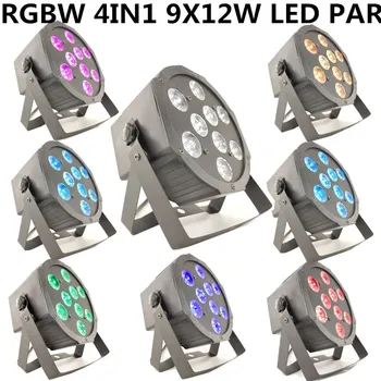 8PCS/ 9X12W led Par light RGBW 4in1 flat LED PAR dmx512 disco lights professional dj equipment 100% new
8PCS/ 9X12W led Par light RGBW 4in1 flat LED PAR dmx512 disco lights professional dj equipment 100% new