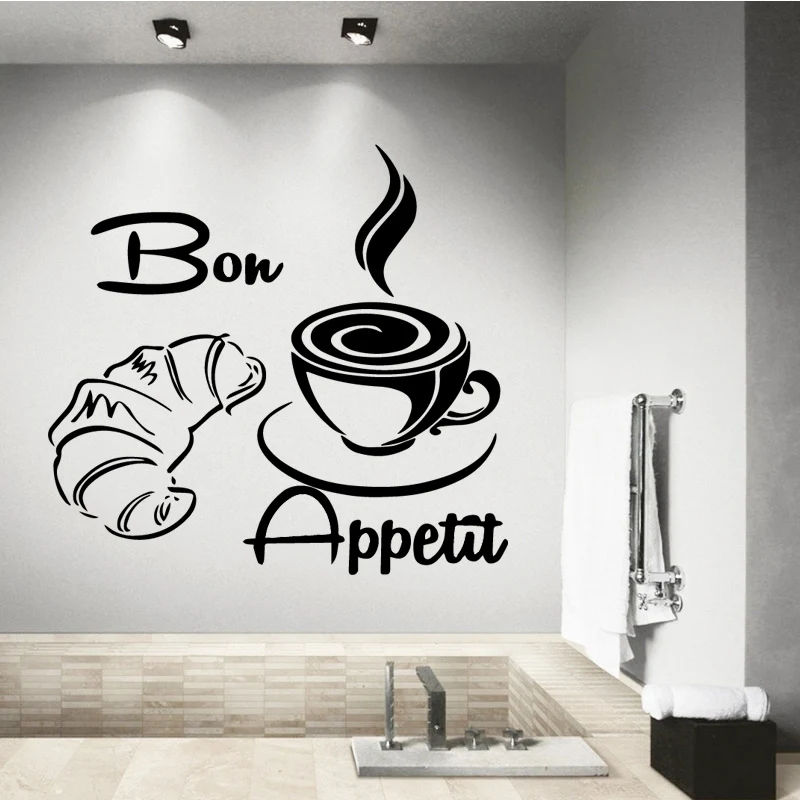 Bon Apptit Wall Art Decal vinyl Wall Sticker Mural for Home Decor Waterproof kitchen Decoration Accessories wallpaper LW48
Bon Apptit Wall Art Decal vinyl Wall Sticker Mural for Home Decor Waterproof kitchen Decoration Accessories wallpaper LW48