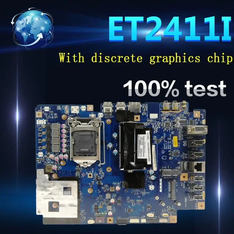 Amazoon Original All-in-one motherboard For ASUS ET2411I LA-7521P ET2411 mainboard 100%Test ok Works With discrete graphics chip
Amazoon Original All-in-one motherboard For ASUS ET2411I LA-7521P ET2411 mainboard 100%Test ok Works With discrete graphics chip