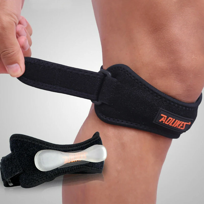 1PCs Pro Silicone Knee Brace Sports Knee Support Protector for Arthritis Breathable Bandage Basketball Knee Pads Fitness Gear
1PCs Pro Silicone Knee Brace Sports Knee Support Protector for Arthritis Breathable Bandage Basketball Knee Pads Fitness Gear