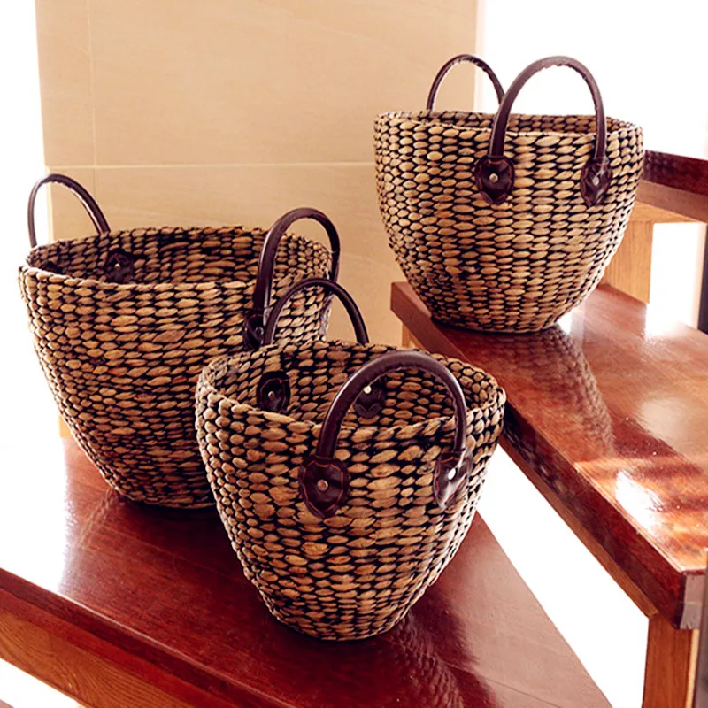 2017 new creative Straw weaving restore ancient ways food storage basket desktop basket
2017 new creative Straw weaving restore ancient ways food storage basket desktop basket