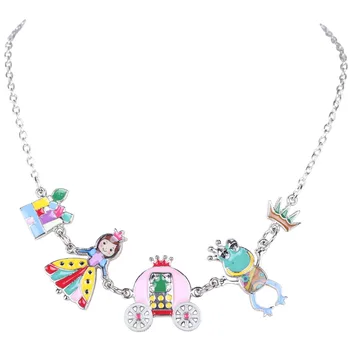 Bonsny Statement Enamel Necklace Angel Frog House Crown AlloyLong Collar Chain Pendant 2016 New Jewelry For Women Accessories
Bonsny Statement Enamel Necklace Angel Frog House Crown AlloyLong Collar Chain Pendant 2016 New Jewelry For Women Accessories