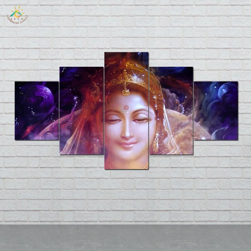 Godness Portrait Wall Art Prints Canvas Art Painting Modular Picture And Poster Canvas Painting Decoration Home 5 PIECES
Godness Portrait Wall Art Prints Canvas Art Painting Modular Picture And Poster Canvas Painting Decoration Home 5 PIECES