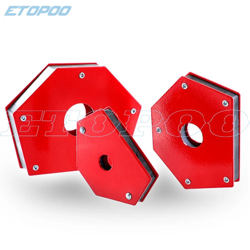 25/55/80LBS Multi Angle Magnetic Welding Locator Heavy-duty magnetic polygon welding processing fixed welding tool
25/55/80LBS Multi Angle Magnetic Welding Locator Heavy-duty magnetic polygon welding processing fixed welding tool