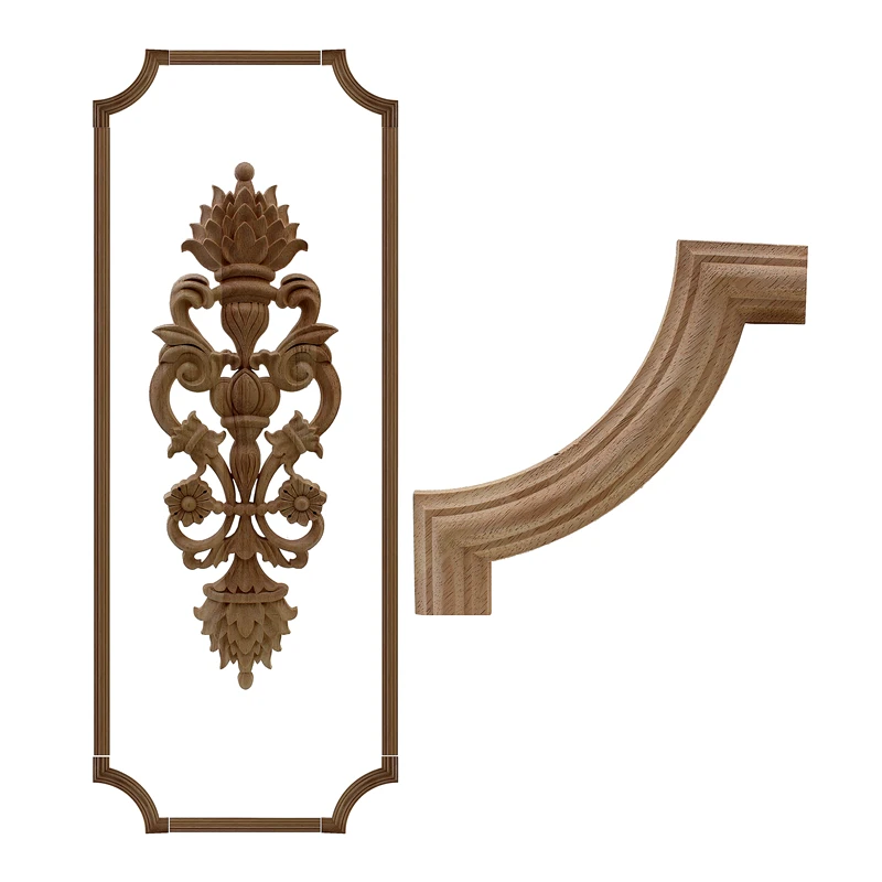 RUNBAZEF Floral Wood Carved Corner Applique Wooden Carving Decal Cabinet Frame Wall Vintage Home Decor Decoration Accessories
RUNBAZEF Floral Wood Carved Corner Applique Wooden Carving Decal Cabinet Frame Wall Vintage Home Decor Decoration Accessories