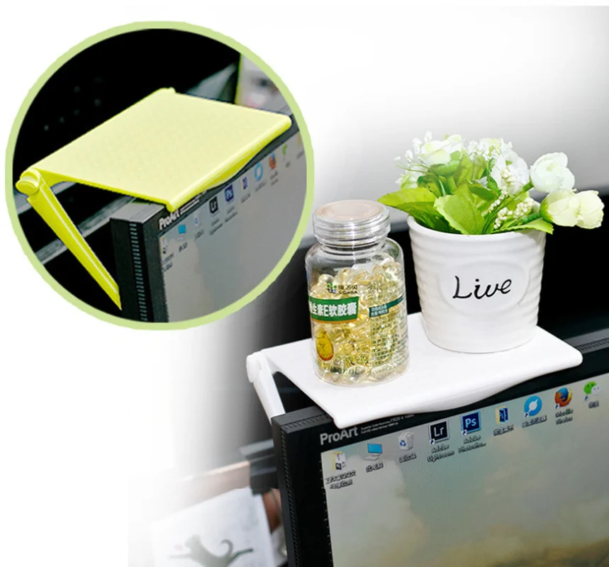 1pc Office Storage Rack Clip Computer Screen Table Desk Accessories Organizer for Cosmetics Shelf Home Office Organizer
1pc Office Storage Rack Clip Computer Screen Table Desk Accessories Organizer for Cosmetics Shelf Home Office Organizer