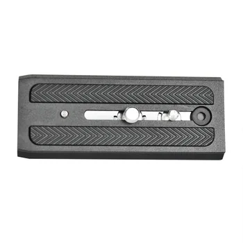 120mm Portable Quick Release Plate Tripod Monopods Mount Slide Rail with 1/4 and 3/8 Screw Accessory for Manfrotto 500AH/577
120mm Portable Quick Release Plate Tripod Monopods Mount Slide Rail with 1/4 and 3/8 Screw Accessory for Manfrotto 500AH/577