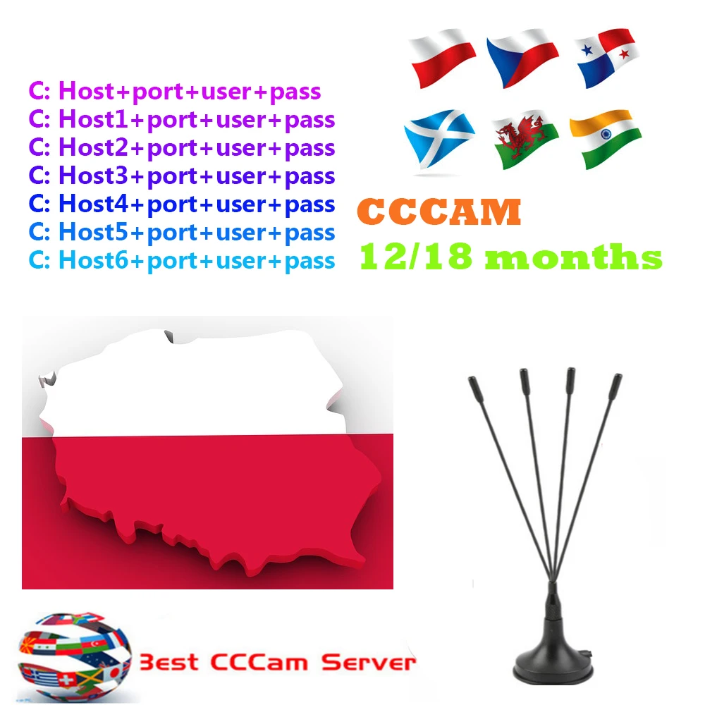 7 lines Cccam Cline For 1 Year Poland Portugal Spain Italy Ccccam HD Server For Freesat GTmedia V7S HD Nova DVB S2 Receiver
7 lines Cccam Cline For 1 Year Poland Portugal Spain Italy Ccccam HD Server For Freesat GTmedia V7S HD Nova DVB S2 Receiver