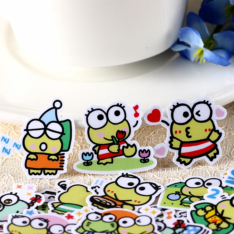 40pcs Creative kawaii self-made big frogs stickers/ beautiful stickers /decorative sticker /DIY craft photo albums
40pcs Creative kawaii self-made big frogs stickers/ beautiful stickers /decorative sticker /DIY craft photo albums