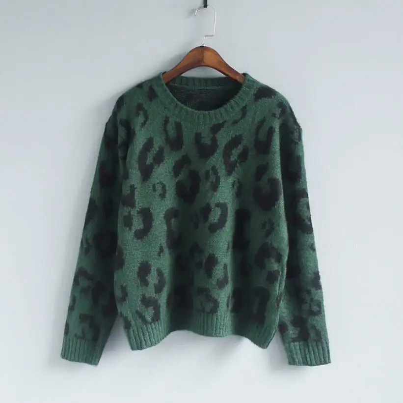 Sweaters Women Winter Spring Warm Fashion Leopard Print Knitted Jumpers Tops Woman Soft Printed Knitting
Sweaters Women Winter Spring Warm Fashion Leopard Print Knitted Jumpers Tops Woman Soft Printed Knitting