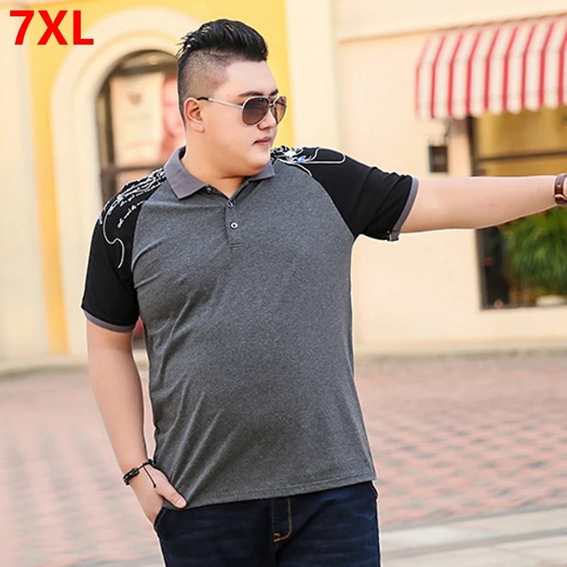 Summer Large Size Men's Polos Large Size Men's Polo Loose Casual plus size Short Sleeve Polo 7XL 6XL 5XL 4XL 3XL 2XL
Summer Large Size Men's Polos Large Size Men's Polo Loose Casual plus size Short Sleeve Polo 7XL 6XL 5XL 4XL 3XL 2XL