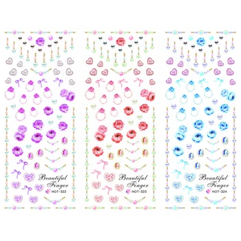 3 PACKS / LOT JEWEL HEART FINGER RING NAIL CROSS TATTOOS STICKER WATER DECAL NAIL ART HOT322-324
3 PACKS / LOT JEWEL HEART FINGER RING NAIL CROSS TATTOOS STICKER WATER DECAL NAIL ART HOT322-324